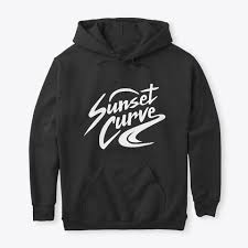 Sunset curve tie dye logo vinyl sticker. Sunset Curve Julie And The Phantoms Products From Halla Merch