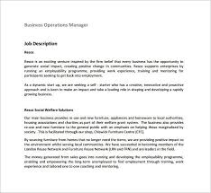 What is a finance manager? 9 Operations Manager Job Description Templates Free Premium Templates