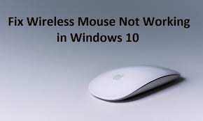 1.use windows key to access start menu. Fix Wireless Mouse Not Working In Windows 10 Techcult