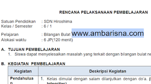 Silabus matematika kelas 1 sd. Donwload Silabus Rpp 1 Lembar Matematika Kelas 6 Sd Kurikulum 2013 Ambarisna Com