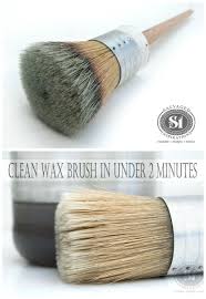 Quick Tip Tuesday How To Clean Your Wax Brush In Under 2 Minutes Salvaged Inspirations Wax Brushes Cleaning Painted Walls Paint Furniture