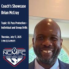 JoinTheCoalition and Cuthbertson HS OL Coach @coachmac_67 tomorrow at 7 PM  ET/4 PM PT for our latest Coach's Showcase! Coach McCray will be going over  OL pass protection drills. Members will receive