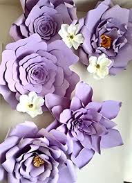Purple paper flowers for nursery. Set Of 3 Giant 23 Inch Purple Paper Flower Backdrop Wedding Backdrop Giant Purple Paper Flower Wedding Backdrop Nursery Room Decor Buy Online In Macau At Macau Desertcart Com Productid 45656046