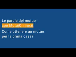 Le banche concedono il 100% del valore. Come Ottenere Un Mutuo Per La Prima Casa Youtube
