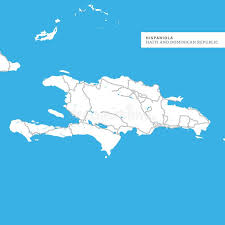 Haiti in the west part, and the dominican republic in the central and eastern part. Karta Ostrova Gaiti Illyustraciya Vektora Illyustracii Naschityvayushej 117371378