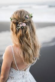Artfully wrap your locks into twists and arrange them into a bold updo for a wedding hairstyle that feels super modern and extra glamorous. Bridal Hair Vine Extra Long Flower Hair Vine Flower Hair Comb Wedding Hair Pieces For Bridesmaid