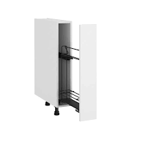 Demeyere meubles garde robe 2 portes coulissantes slidy d cor ch ne meuble porte coulissante. Meuble Bas De Cuisine Sofia Blanc 1 Porte H 77 L 15 Cm X P 58 Cm Leroy Merlin