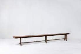 The layer of paint is flaky and the seat cover needs replacing. Wooden Bench Orlando Gotvintage Rental Event Design