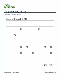 16 grade 2 skip counting worksheet k5 math worksheets