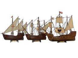 This helps zoeyon september 16, 2018: Buy Wooden Santa Maria Nina Pinta Model Ship Set Model Ships
