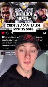 #deenthegreat #walidsharks #adamsaleh #boxing #misfits #fyp #foryoupage  #viral #trending #lhc.