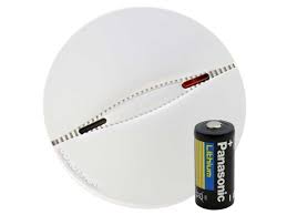 A smoke alarm should never be turned off. Visonic Mct 427 Smoke Detector Battery Kit 1 X Cr123a Lithium Battery
