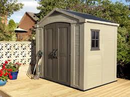 Artisan 7 x 9 exceptionally spacious and original tool shed artisan 7 x 9 is a response to the needs of the people looking for modern and very functional solutions for their gardens. Factor 8x6 Storage Shed By Keter Transitional Garden Shed And Building Indianapolis By Keter Houzz Uk