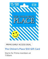 Check spelling or type a new query. Expired Amazon 50 Children S Place Gift Card For 40 Doctor Of Credit