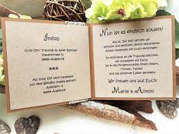 From 3 49 Euro Invitation High Time Vintage Wood Wedding Invitation Boho Invitation Card Wedding Cards Wooden Heart Kraft Paper Lh Brown Wedding Cards Wedding Invitations Boho Wood Wedding Invitations