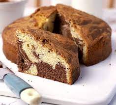 Chocolate Marble Cake In 2020 Bbc Good Food Recipes Chocolate Marble Cake Food Processor Recipes