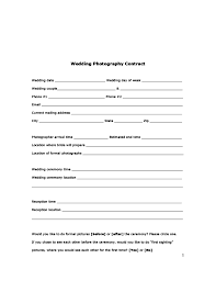 Maybe you would like to learn more about one of these? Wedding Photography Contract Free Download