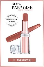 LOreal Paris Glow Paradise Balm-in-lipstick - Işıltı Veren Nude Tonlu Ruj  191 Nude Heaven - Fiyatı, Yorumları
