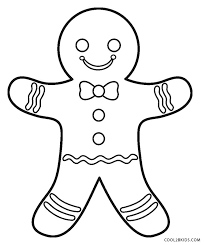 You can also decorate your child's birthday party or any kid themed party with this lovely gingerbread man. Free Printable Gingerbread Man Coloring Pages For Kids