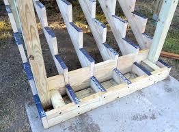 Green deck furniture design metal railing. Attaching Bottom Deck Posts Thisiscarpentry
