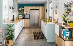 Si vous utilisez un téléphone mobile, vous pouvez également utiliser le tiroir de menu du navigateur. Cuisine Blanche Et Bois 20 Inspirations Tendance