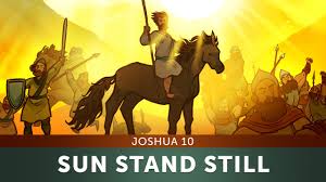 Sun Stand Still - Joshua 10 | Sunday School Lesson and Bible ...