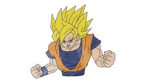 Step by step drawing tutorial on how to draw goku from dragon ball z. How To Draw Goku Super Saiyan Dragon Ball Z My How To Draw