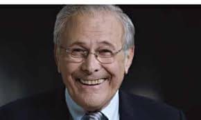 These are things we know that we know. The Unknown Known Review Donald Rumsfeld Gets The Fog Of War Treatment The Unknown Known The Guardian
