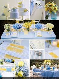 Yellow And Blue Theme Blue Themed Wedding Light Blue Wedding Yellow Wedding Decorations