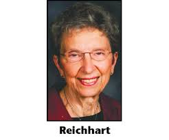 JOAN REICHHART Obituary (1928