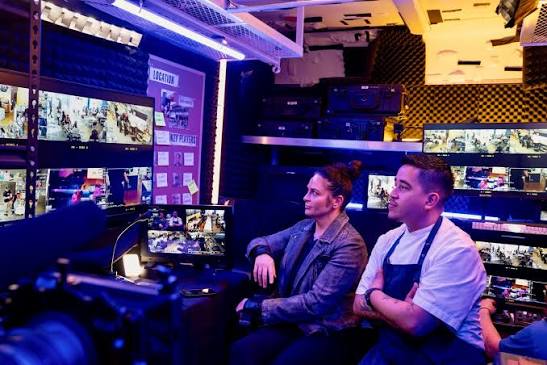 Chef Antonia Lofaso is going undercover with her sous chef Nestor Milian at  Gritz N' Wafflez to clean up the chaos before this restaurant collapses.  See what happens on the brand-new series #