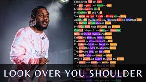 Look over your shoulder lyrics. Kendrick Lamar Look Over Your Shoulder Lyrics Rhymes Highlighted Youtube