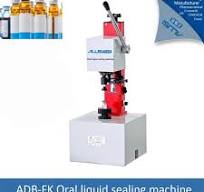 Semi-Automatic Vial Bottle Capper Glass Bottle Crimper Aluminum & Plastic  Caps Electric Capping Machine