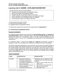 At king street job site, michael williams was hit by an air nail gun that had been dropped by carl simone near the top of a. Doc Unit 4 Explanation Report 1 Ngui Angel Academia Edu