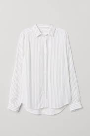 Black And White Striped Blouse H M Long Sleeved Blouse In 2020 Blouse Future Clothes