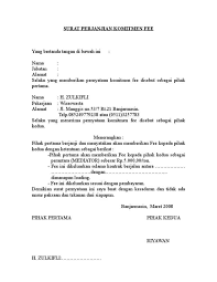 Contoh surat perjanjian kerja karyawan restoran. Contoh Surat Perjanjian Kerjasama Bagi Hasil Contoh Surat