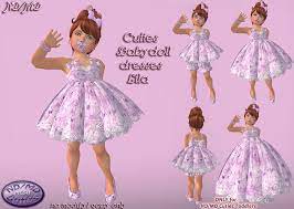 Second Life Marketplace Nd Md Cuties Babydoll Dresses Lila