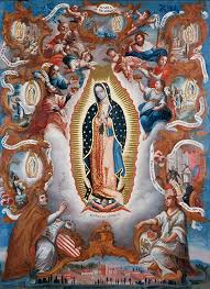 Nuestra señora de guadalupe, también conocida como la virgen de guadalupe, es un título católico de la santísima virgen maría asociado con una imagen venerada consagrada dentro de la basílica menor de nuestra señora de guadalupe en la ciudad de méxico. Virgin Of Guadalupe As An Iconic Image In Mexican Culture Oxford Research Encyclopedia Of Latin American History