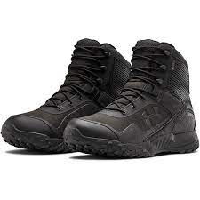 Features of under armour valsetz rts 1.5 lightweight and durable synthetic leather and new textile upper welded pu film surrounds the perimeter of the boot for abrasion resistance Under Armour Tactical Valsetz Rts 1 5 Wp Black Cop Shop