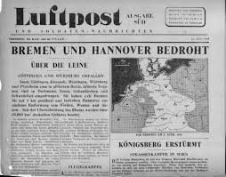 Start date apr 30, 2020. Jf Ptak Science Books U S Allied Propaganda Newspaper For German Soldiers April 1945