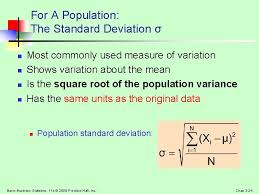Unlike, standard deviation is the square root of the numerical value obtained while calculating variance. Measures Of Dispersion Range Quartiles Variance Standard Deviation