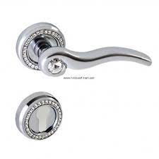 Elif kapı kolu nikel saten. Doganlar Dilek Krom Swarovski Tasli Rozetli Kapi Kolu Ozel Siparis Kapi Kollari Kapi Kollari Hirdavat Firsati