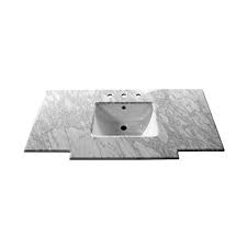 Sears has a wide selection of bathroom sinks and vanities that fit your space. 45 In Single Sink Vanity In Sable Walnut With Marble Top In White Walmart Com Walmart Com