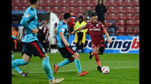 Percben még a vezetést is megszerezték rondón révén. Rezumat Chindia Targoviste 0 1 Cfr Cluj Inscrie PÄƒun Din Penalty Youtube