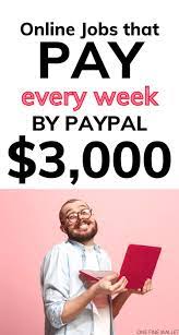 45 Jobs That Pay Weekly Some Daily Extra 1000 Week Online Planejamento De Negocios Marketing Marketing Digital