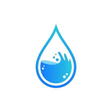 Hygiene Eco Water Drop Symbol Plumbing Logo Plumbing Logo Water Drop Logo Logo Design Water