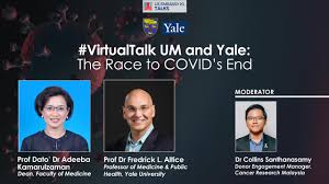 As we endure these challenging times together, the teams at the u.s. U S Embassy Kuala Lumpur Us Embassy Kl Talks The Race To Covid S End Facebook
