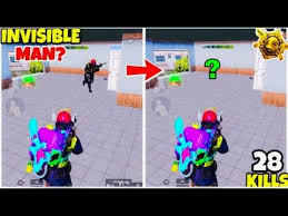 Khatarnak Pubg Player Become Invisible For A Moment In Pubg Mobile 28 In This Moment Invisible Invisible Man
