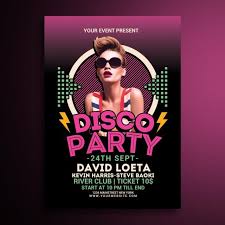 Disco Party Night Poster Disco Party Pool Parties Flyer Party Night