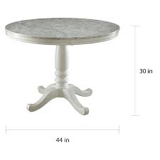 • if rectangular, and the table length is 6 feet: Furniture Of America Ten Country 42 Inch Round Dining Table Overstock 17745271